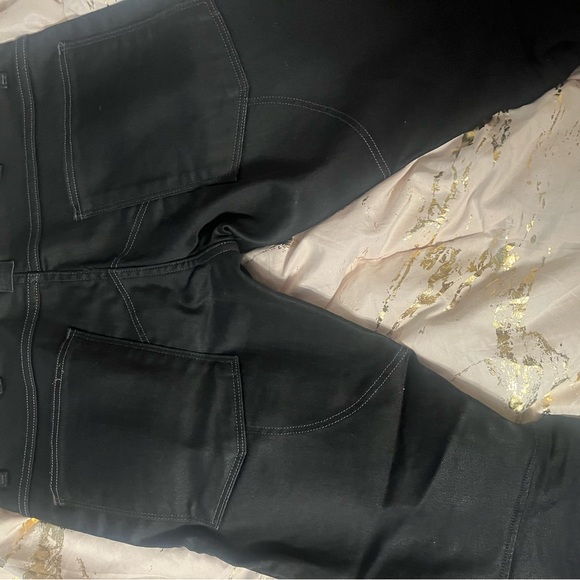 G Star 3D zip knee black jeans 31/30